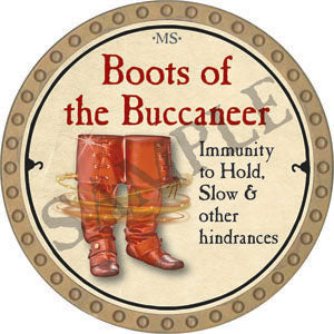 Boots of the Buccaneer - 2022 (Gold) - C26