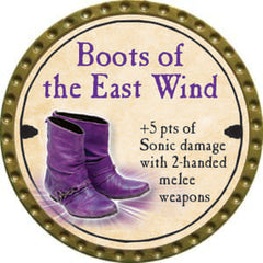 Boots of the East Wind - 2014 (Gold) - UR