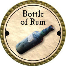 Bottle of Rum - 2011 (Gold) - C
