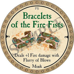 Bracelets of the Fire Fists - 2022 (Gold) - C21