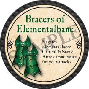 Bracers of Elementalbane - 2016 (Onyx) - C26