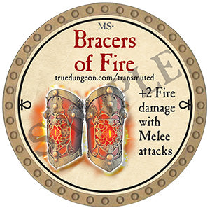 Bracers of Fire - 2024 (Gold)