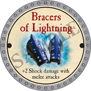 Bracers of Lightning - 2017 (Platinum) - C37