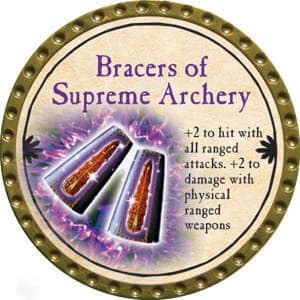 Bracers of Supreme Archery - 2015 (Gold)