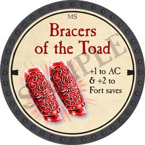 Bracers of the Toad - 2020 (Onyx) - C37