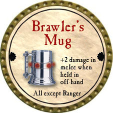 Brawler’s Mug (Rare) - 2011 (Gold)
