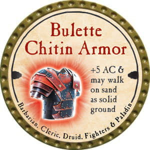 Bulette Chitin Armor - 2014 (Gold)