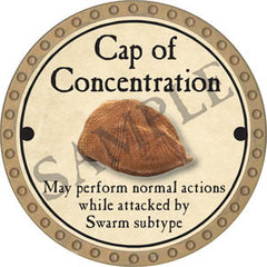 Cap of Concentration - 2017 (Gold) - C