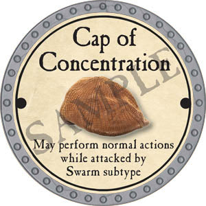Cap of Concentration - 2017 (Platinum)