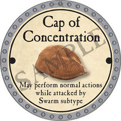 Cap of Concentration - 2017 (Platinum) - C
