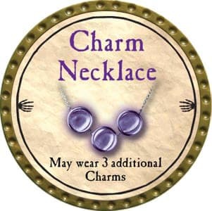 Charm Necklace - 2012 (Gold) - C117
