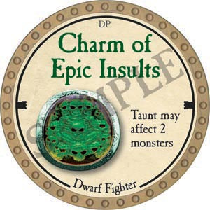 Charm of Epic Insults - 2020 (Gold) - C37