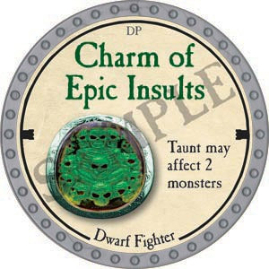 Charm of Epic Insults - 2020 (Platinum) - C37
