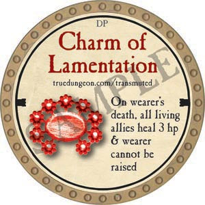 Charm of Lamentation - 2020 (Gold)