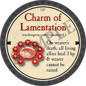 Charm of Lamentation - 2020 (Onyx) - C37