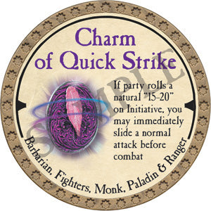Charm of Quick Strike - 2019 (Gold)