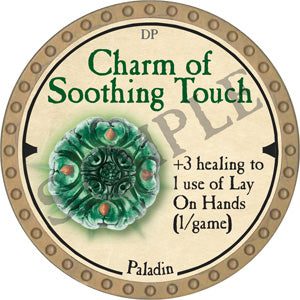 Charm of Soothing Touch - 2019 (Gold) - C37