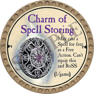Charm of Spell Storing - 2022 (Gold) - C37