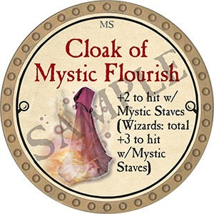 Cloak of Mystic Flourish - 2023 (Gold) - R