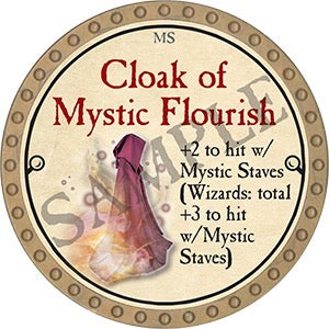 Cloak of Mystic Flourish - 2023 (Gold)