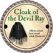 Cloak of the Devil Ray - 2011 (Platinum) - C37