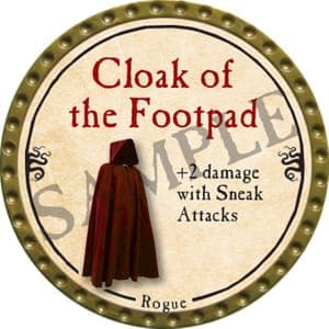 Cloak of the Footpad - 2016 (Gold) - C37