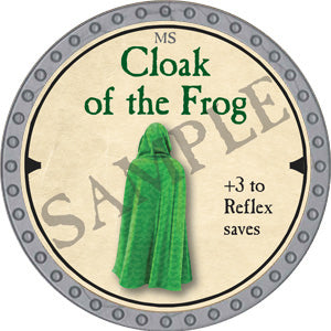 Cloak of the Frog - 2019 (Platinum) - C37