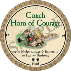 Conch Horn of Courage - 2022 (Gold) - C17