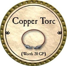 Copper Torc - 2009 (Gold) - C