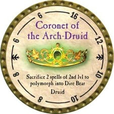 Coronet of the Arch-Druid - 2009 (Gold) - UR