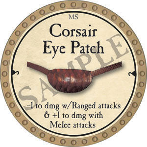 Corsair Eye Patch - 2022 (Gold)