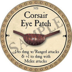 Corsair Eye Patch - 2022 (Gold) - C