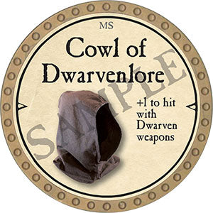 Cowl of Dwarvenlore - 2021 (Gold)