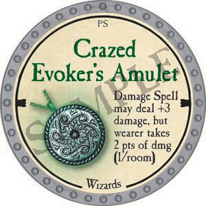 Crazed Evoker's Amulet - 2020 (Platinum) - C17