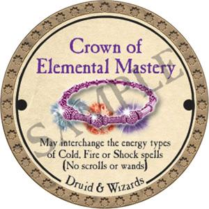 Crown of Elemental Mastery - 2017 (Gold) - C37