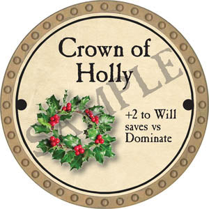 Crown of Holly - 2017 (Gold)