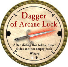 Dagger of Arcane Luck - 2011 (Gold)