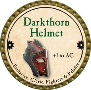 Darkthorn Helmet - 2013 (Gold)