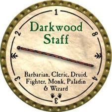 Darkwood Staff - 2009 (Gold)