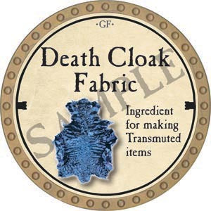 Death Cloak Fabric - 2020 (Gold) - C17