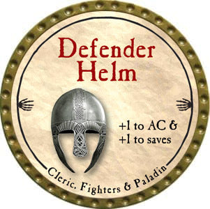Defender Helm - 2012 (Gold)