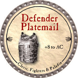 Defender Platemail - 2012 (Platinum)
