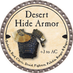 Desert Hide Armor - 2014 (Platinum) - C