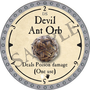 Devil Ant Orb - 2019 (Platinum) - C17