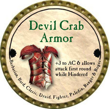 Devil Crab Armor - 2011 (Gold)