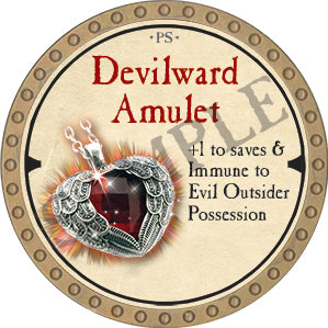 Devilward Amulet - 2019 (Gold)