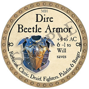 Dire Beetle Armor - 2024 (Gold)