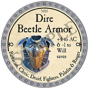 Dire Beetle Armor - 2024 (Platinum)