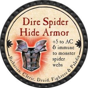Dire Spider Hide Armor - 2015 (Onyx) - C26