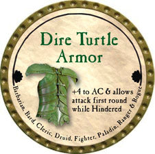 Dire Turtle Armor - 2011 (Gold) - UC